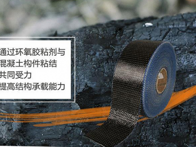 碳纤维640g 12k 高强预应力碳纤维布 价格电议图3