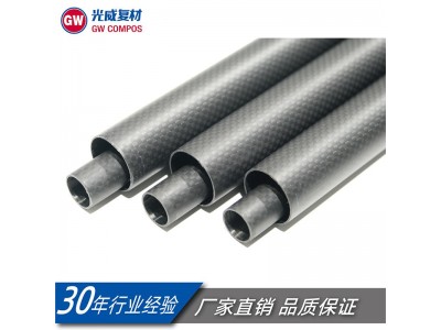 3K碳纤维管现货平纹亮光高强度T300碳管斜纹哑光碳管高模无人机管图2