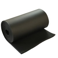 铝箔自粘橡塑保温板橡塑海绵板 管道空调风管保温阻燃橡塑隔音棉