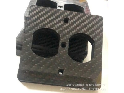 厂家直销斜纹高强度复合材料碳纤维板材 CNC加工定制碳纤维制品图2