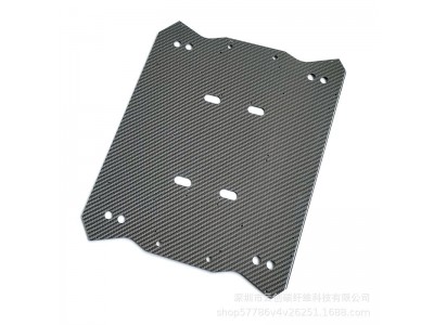 厂家直供复合材料3K斜纹碳纤维板材 CNC加工定制碳纤维制品图3