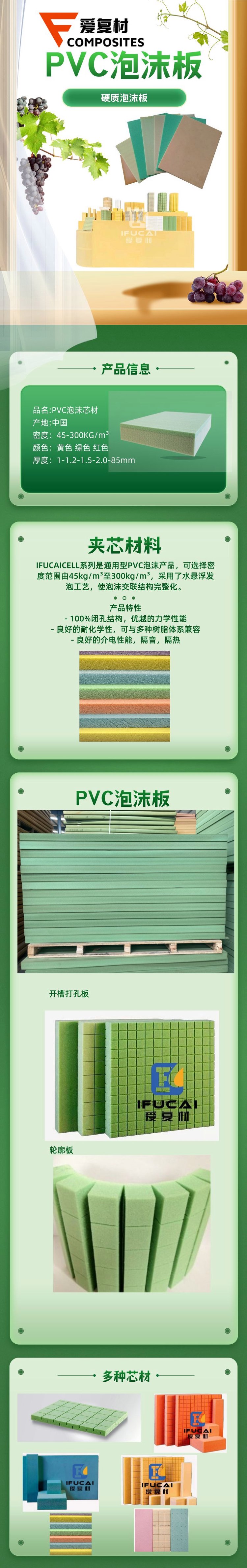 PVC开槽打孔轮廓泡沫板|复合材料|PVC泡沫板是哪个厂家生产呢