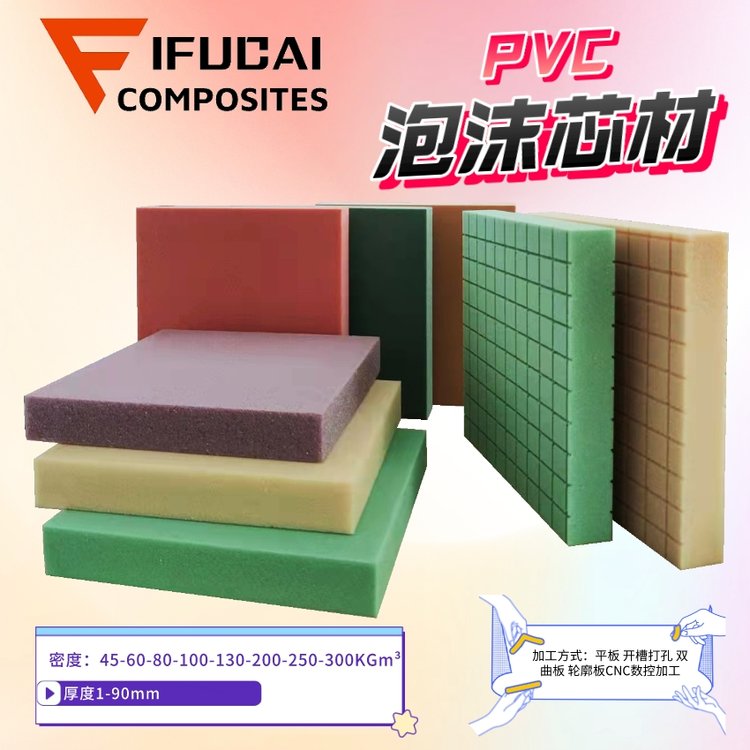 PVC开槽打孔轮廓泡沫板|复合材料|PVC泡沫板规格有什么特点