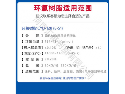 地坪漆防腐树脂E51 巴陵石化环氧树脂CYD128 涂料胶粘图3