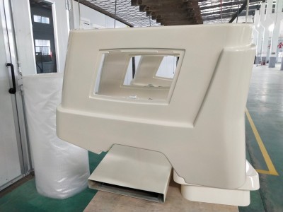 玻璃钢工程车农机拖拉机电机罩覆盖件图3