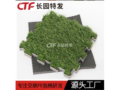 足球场缓冲减震弹性基础材料人造草坪缓冲垫厂家图2