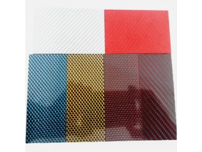 加工0.2mm0.5mm 滴胶碳纤维片材彩色碳纤维维卡夹彩色碳纤维片材图3