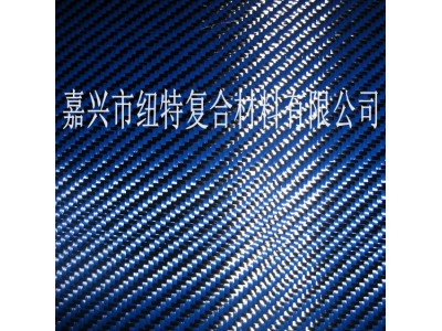 杜邦红色芳纶混编碳纤维布 红黑混编碳纤维布防火图2