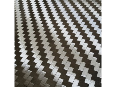 现货现发高质量 12K碳纤维展宽布 平纹/斜纹 大格子碳纤维布图5
