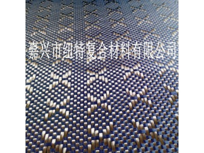 现货先发高品质供应 蓝色凯夫拉提花碳纤维布防火耐磨阻燃碳纤维图2