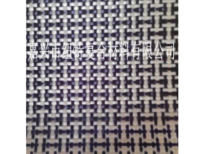 凯夫拉芳纶混编布 碳纤维混编布 芳碳混编 工字纹图4