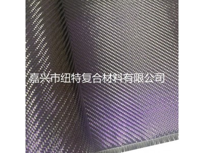 金银丝碳纤维布 紫色斜纹 品质好 碳纤维布 汽车改装 体育器材改图2