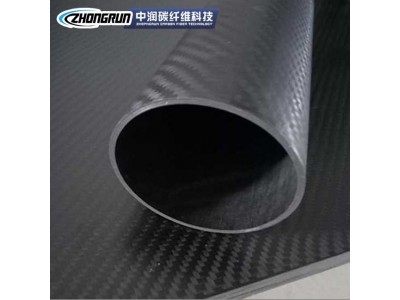 工厂直供3K哑光亮光碳纤维管材CNC加工高强度耐磨碳纤维制品图2