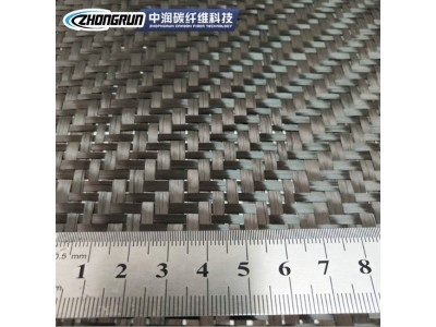 D厂家供应碳纤维布ZR12K400T斜纹布 用于运动器材制品 汽车等部件图3