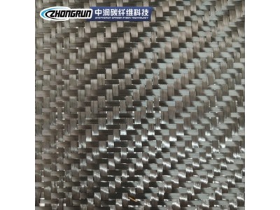 D厂家供应碳纤维布ZR12K400T斜纹布 用于运动器材制品 汽车等部件图2