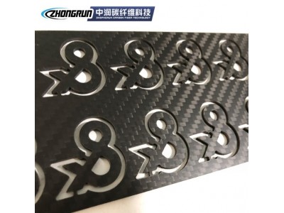 厂家批发平纹斜纹碳纤维异形件 碳纤维制品 碳板切割异型片图4