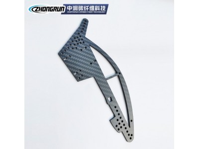 批发碳纤维异形件 CNC碳纤维制品加工 碳板切割异型件 宜兴中润图3