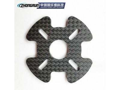 厂家批发3K碳纤维材料碳纤维板材加工CNC碳纤维复合材料图2