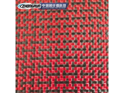 供应双向碳纤维布建筑加固布汽车改装装饰芳碳纤维混编布可批发图2