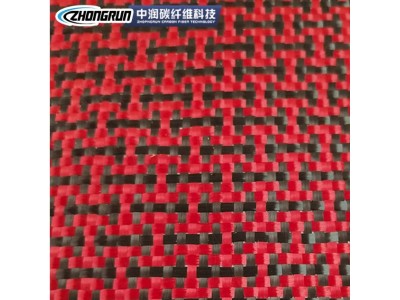 供应双向碳纤维布建筑加固布汽车改装装饰芳碳纤维混编布可批发图5