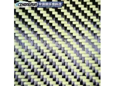 碳纤维布汽车改装用碳纤维布 按客户所需加工 双向芳碳混编布现货图5