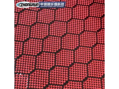 厂家批发碳纤维布3K花纹双向芳碳混编布 高强度碳纤维表观布图5