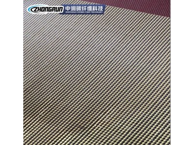 碳纤维混编布批发供应碳纤维混编布黄黑混编可批发各类碳芳混编布图3