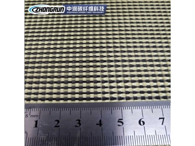 碳纤维混编布批发供应碳纤维混编布黄黑混编可批发各类碳芳混编布图2