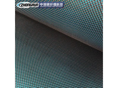 碳纤维金丝混编皮革布 金丝混编布覆膜 平纹混编布汽车表面材料图4