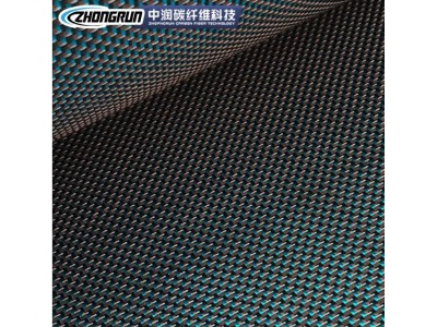 碳纤维金丝混编皮革布 金丝混编布覆膜 平纹混编布汽车表面材料图5