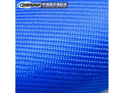 厂家批发B供应蓝色玻璃纤维布 电镀蓝色 用于运动器材制品图5