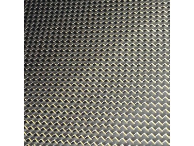 厂家批发碳纤维金银丝布 碳纤维混编金属丝汽车装饰件包覆材料图5