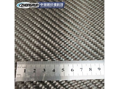 厂家现货批发6K运动碳纤维布器材制品汽车部件耐磨斜纹布加固材料图2