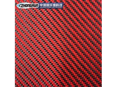 供应布ZR3K200AT-R斜纹碳纤维混编布制品批发各类碳芳混编图2