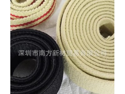 芳纶织带包边带 防火服箱包用 承重安全带 阻燃松紧弹力带图4