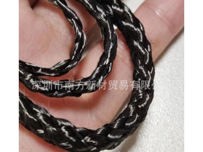 碳纤维捻绳 碳绳 真空炉用 耐高温腐蚀导电 高碳石墨绳 编织碳绳图3
