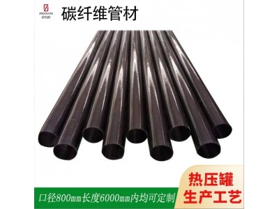 生产高强度3K碳纤维管超大口径圆管耐高温方形碳管型材 碳纤维管图3
