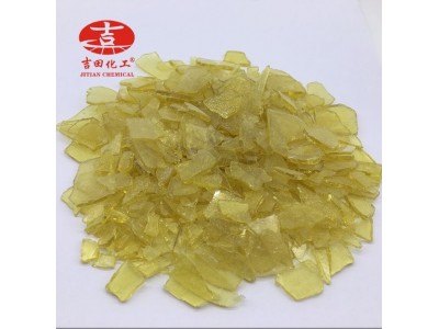 吉田萜烯酚醛树脂BF14-M软化点浅黄片状高光亮度好油溶性酚醛DA22图3