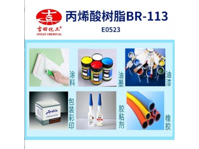 丙烯酸树脂BR113热塑性低VOC硬度耐醇耐汽油高塑料涂料用颜料分散图3