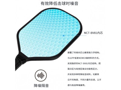 匹克球拍一体拍工厂OEM定制加工降噪静音拍热压碳纤维匹克球拍图3