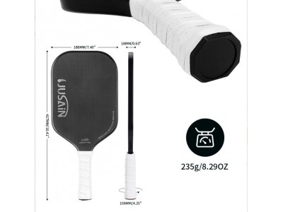 亚马逊热款T700碳纤维铁氟龙pickleball匹克拍厂家批发匹克球拍图4