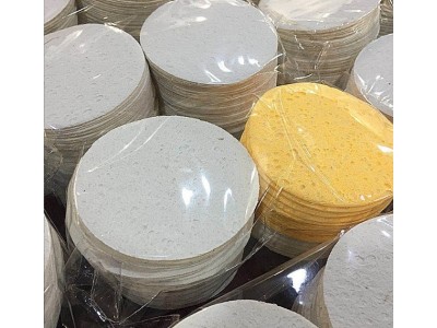 白色干态吸水纤维木浆棉 高温仪垫片 清洁电极片导电棉图5