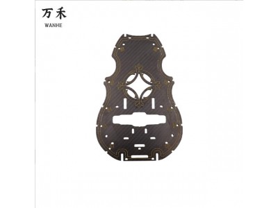 超轻高硬度3K碳纤维板加工定制个性丝印卡片定制碳纤维名片图2