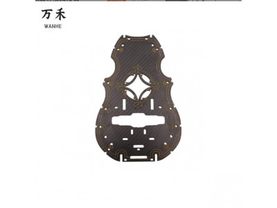 3k碳纤维加工CNC碳纤维片乱纹板锻造纹平纹复合板材图5