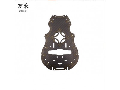 3K斜纹平纹 CNC精雕工厂直供 异形零件碳纤维板加工图2