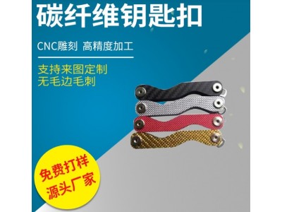 厂家供应碳纤维运动标奥迪Sline奔驰AMG汽车钥匙扣车标钥匙扣挂件图3