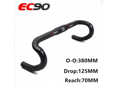 EC90 碳纤维圆管弯把公路自行车 小弯把38CM 弯把图2