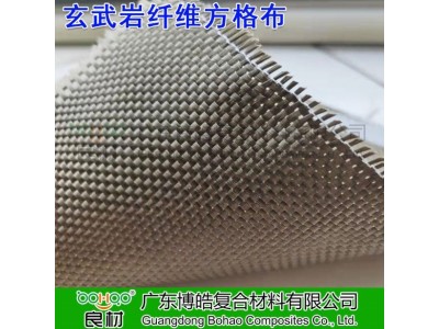 玄武岩纤维方格布无捻粗纱布耐高温/绝缘/防腐复合材料增强纤维布图2