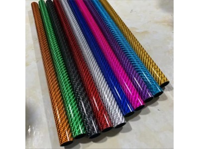 现货厂家碳纤维制品碳纤管碳纤维片碳纤维型材短切板锻造碳纤维管图2