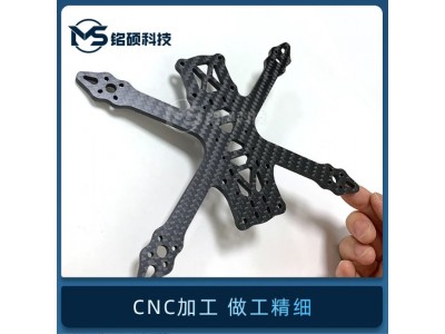 厂家直供碳纤维板新材料碳布无人机机架材料加工制品全碳纤维图3